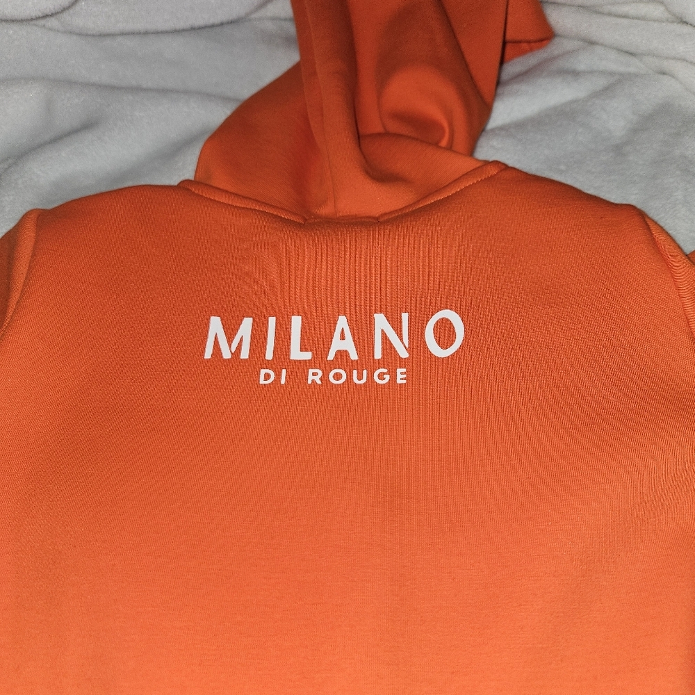 Milano Di Rouge Bold Orange Sweatshirt